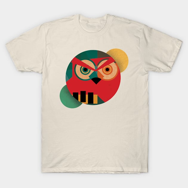 The Owl T-Shirt by AlessioRotulo